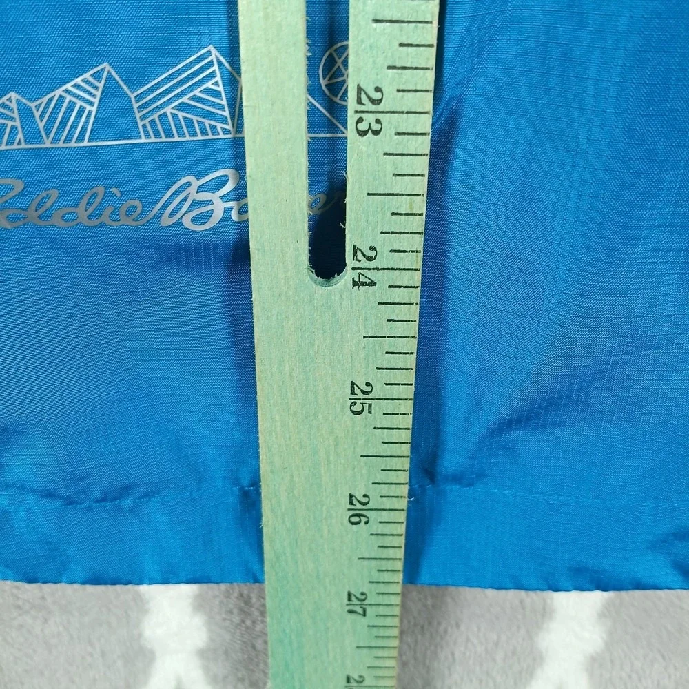Eddie Bauer Jacket Girls Size 12-14 Blue 3 In 1 Lone Peak Hooded Fleece Lined